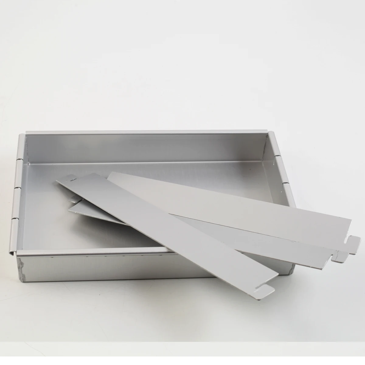 12X8 Inch Battenberg Cake Mold Durable Aluminum Baking Tray