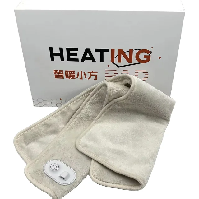 Electric Heating Blanket Wearable and Massaging for Winter Home Use or Travel Electric Heated