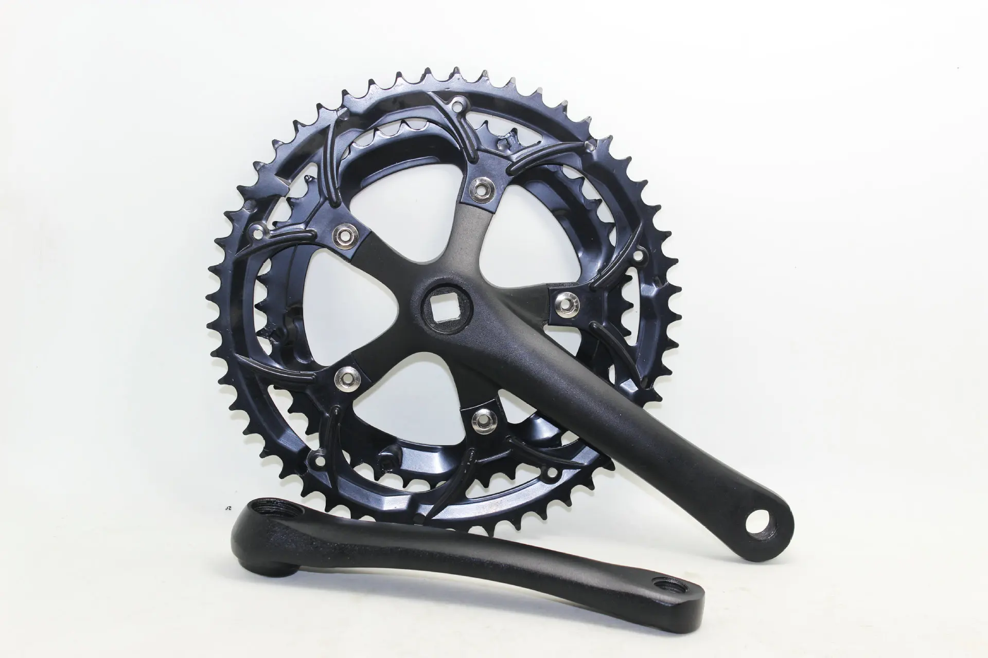 Guarnitura Per Bici Pieghevole In Alluminio – Corona 38/42T, Pedivella 170mm Per Cono Quadrato