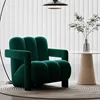 Velours hollandais vert foncé - Option sans table d'appoint