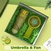 Green-Umbrella&fan
