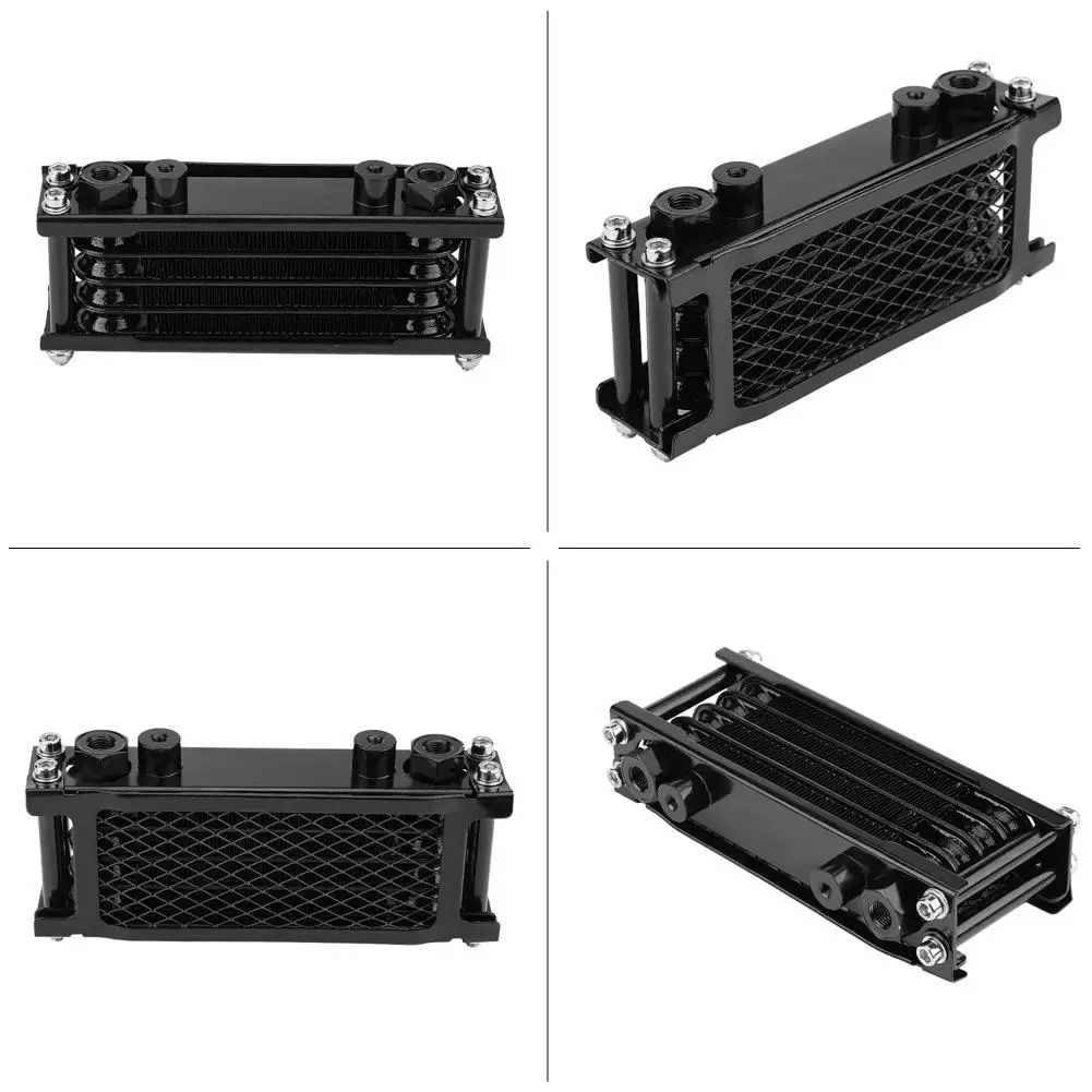 Высокопроизводительный алюминиевый интеркулер гоночный масляный радиатор коробки передач автоматический