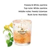 Freesia y jazmín blanco