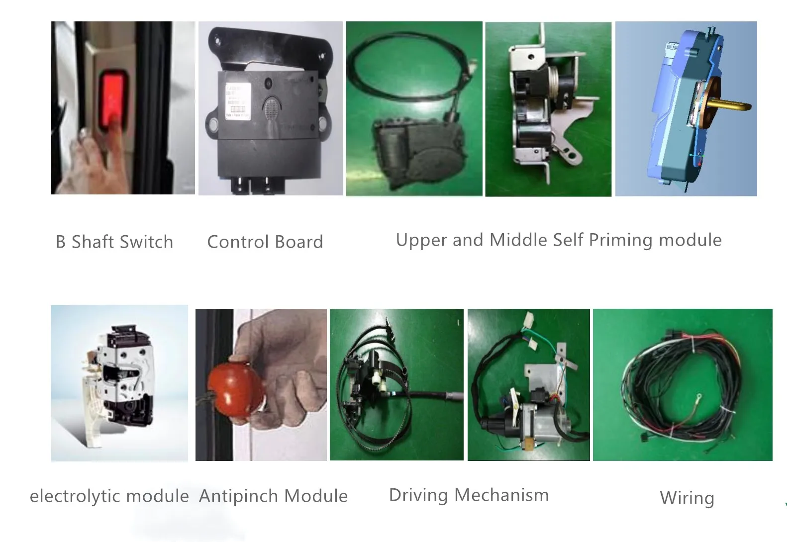 Automotive Van Electric Auto Sliding Middle Door Body Parts Car Slide