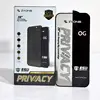 Black privacy glass