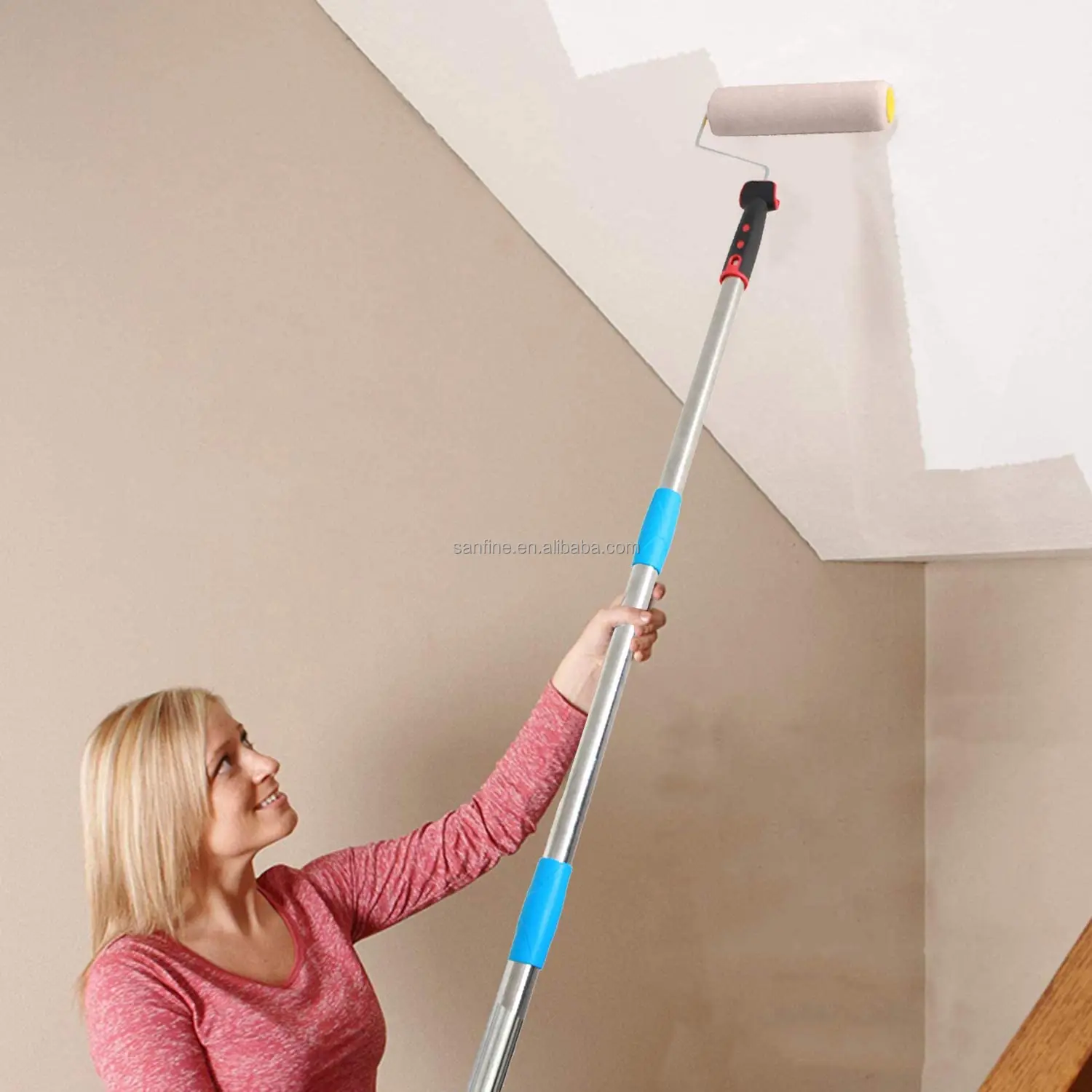 Widely Used Houseware Adjustable Longest Extension Pole For Paint Roller Buy Telescopic Poles