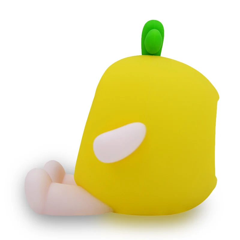 Multi Functional Electronic Expression Night Light USB Rechargeable Charging Kids' Bedside Cartoon Shape Runaway Alarm Clock