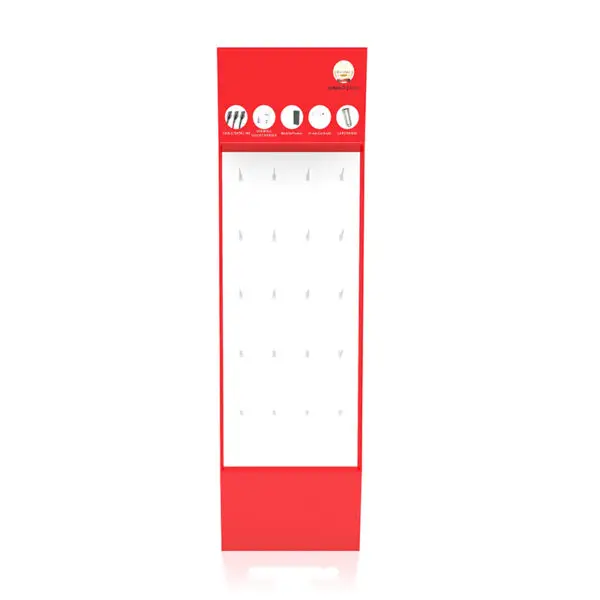 Custom Cellphone Smartphone Mobile Accessory Cardboard Stand  Retail Shop Store Cell Phone Case Display Rack