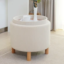 Modern Popular Hot Sale Storage Ottoman Home Stool Living Room Sofa Stool