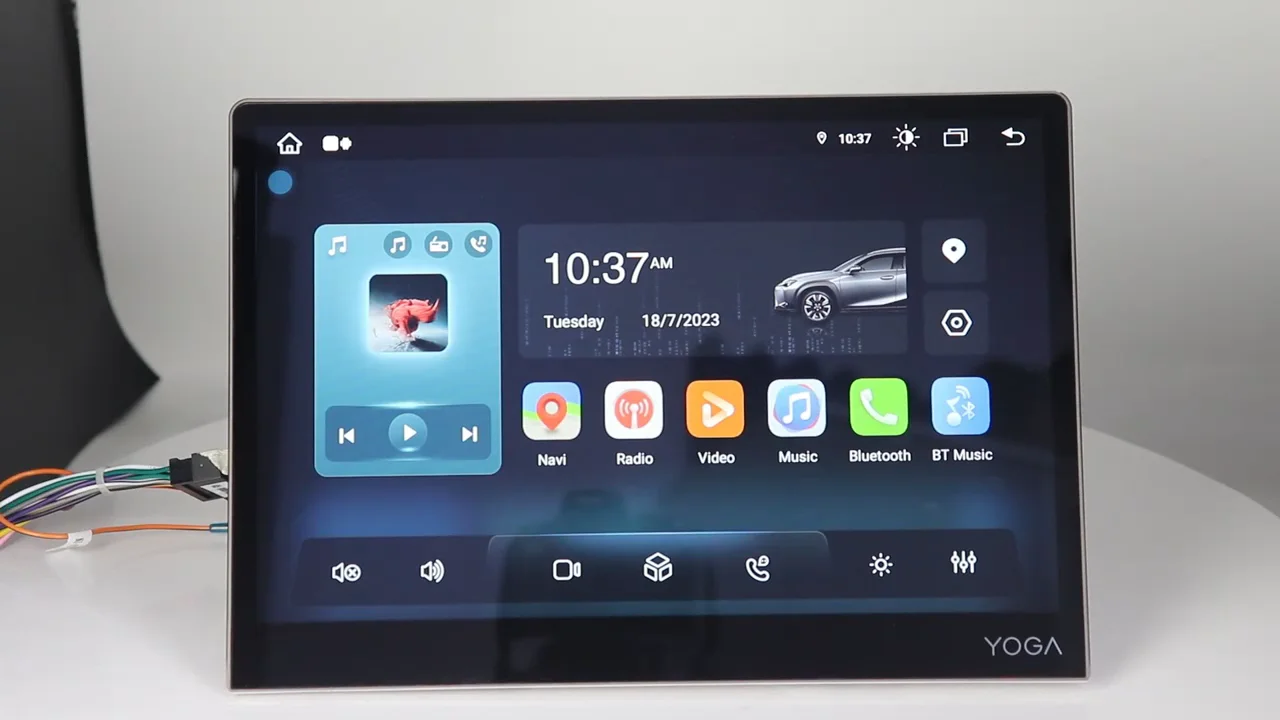 Autoradio Android 13 9" Pour Renault Dacia Duster Arkana 2018-2019 - CarPlay, Android Auto, GPS, DAB+, DSP, Caméra De Recul Incluse