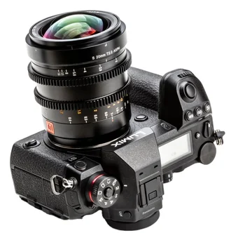 Viltrox S 20mm T2.0  ASPH Full-frame Manual Focus Prime Lens for L Mount with Large Aperture