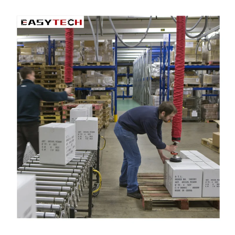 Automatic Vacuum Lifter Stacking Job  Vacuum Lifter 50kg Bag Electric Vacuum Suction Cup Lifter