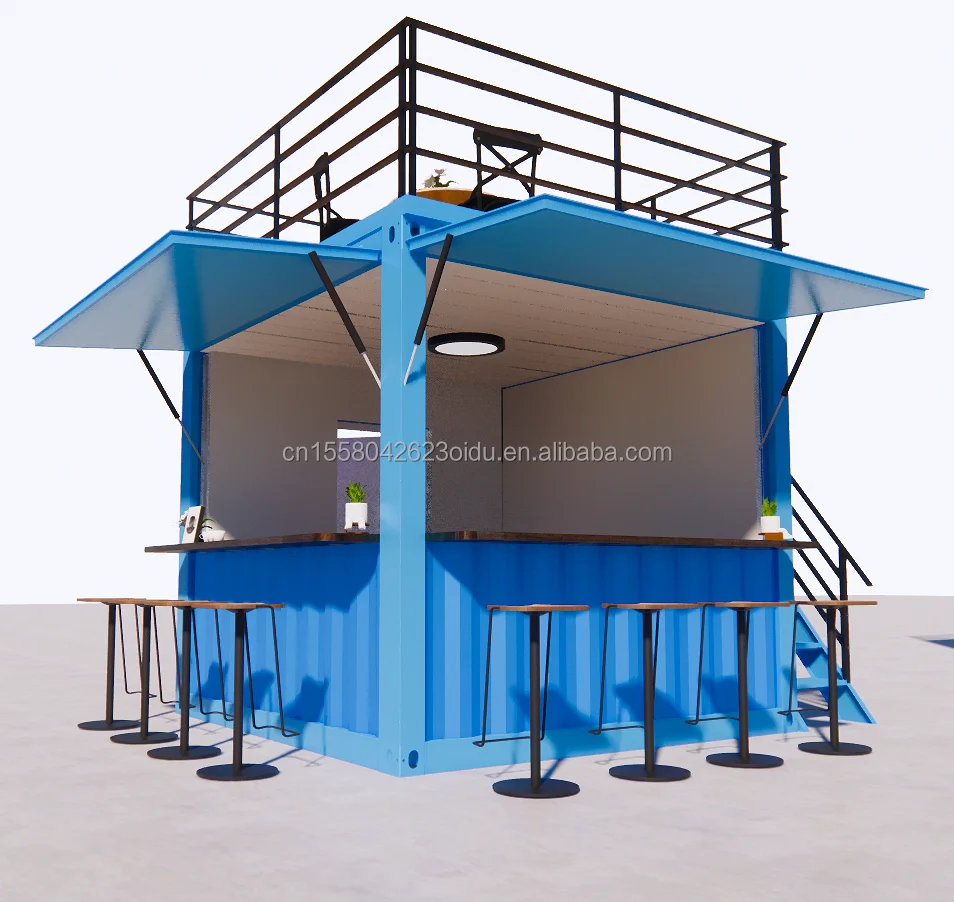 Popup Mobile Mini Container - Prefabricated Restaurant Store