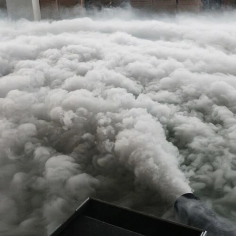 5000W Water Fog Machine Wedding Rental Stage Cloud Haze Dry Ice Stage Smoke Machine DMX512 Hookah Smoke Equipment