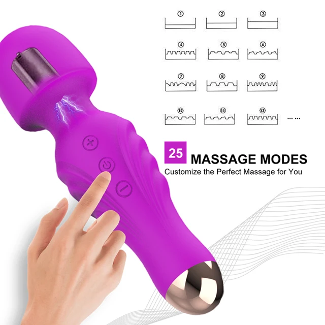 Factory OEM New Product Unique Patent Design Wand Massager Sex Toys for Man  Woman Couple Massage Adult Toys Sex Toy Box