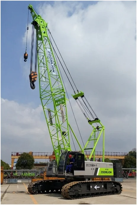 Zoomlion 55 Ton Crawler Crane ZCC550H for Sale - High Efficiency