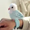 Blue rosella flip ring
