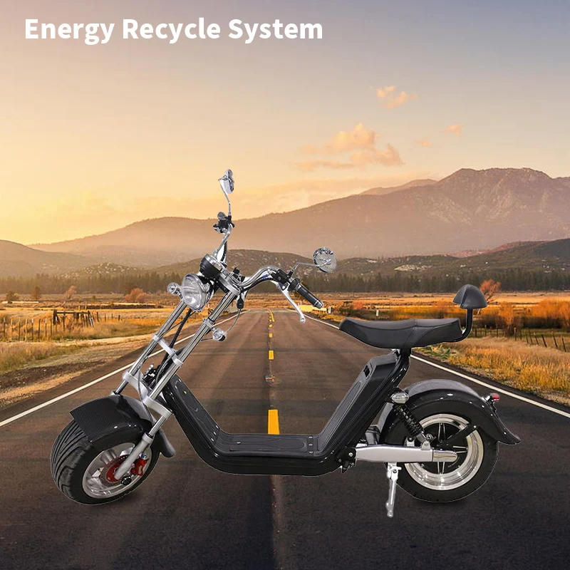 Dogebos Powerful 2000W60V40Ah Removable Lithium Battery Two Wheel Electric Scooter for Adult