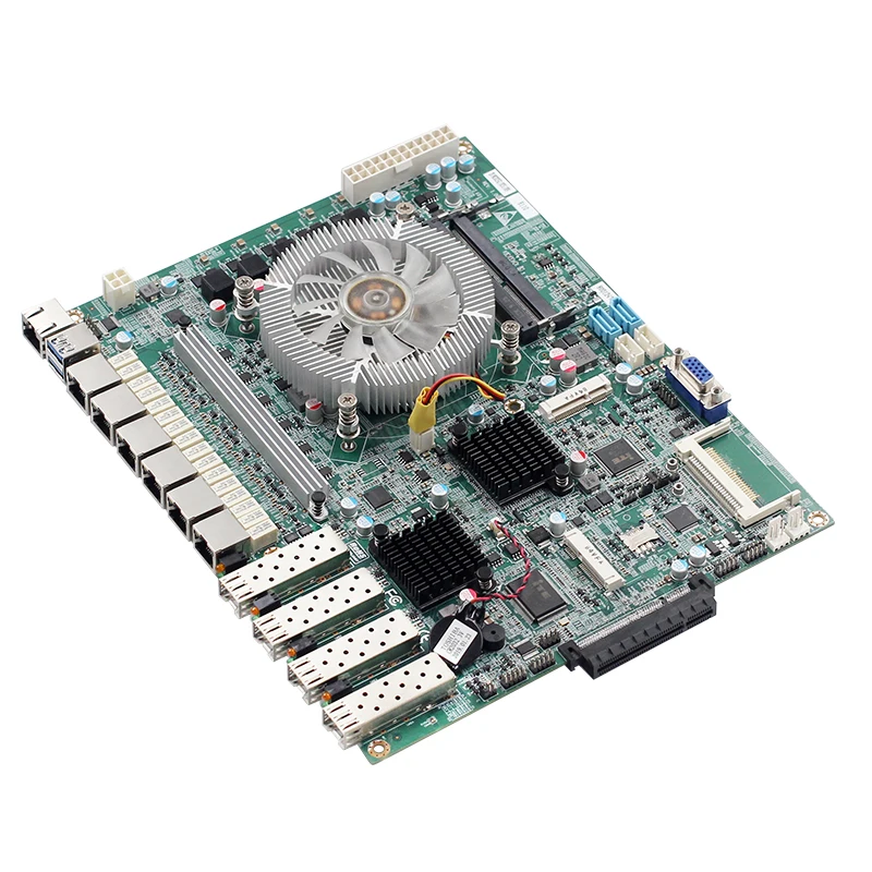 Zunsia 1u Server Rack Mount Lga 1151 Motherboard Ddr4 Sfp H110 C236 ...