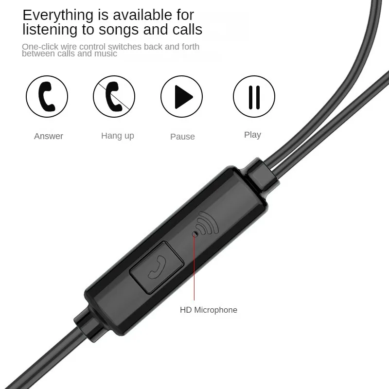 Оптовая цена наушники-вкладыши наушники мини гарнитура Handsfree проводные с микрофоном YH25C разъем 3 5 мм стереогарнитура тяжелыми басами