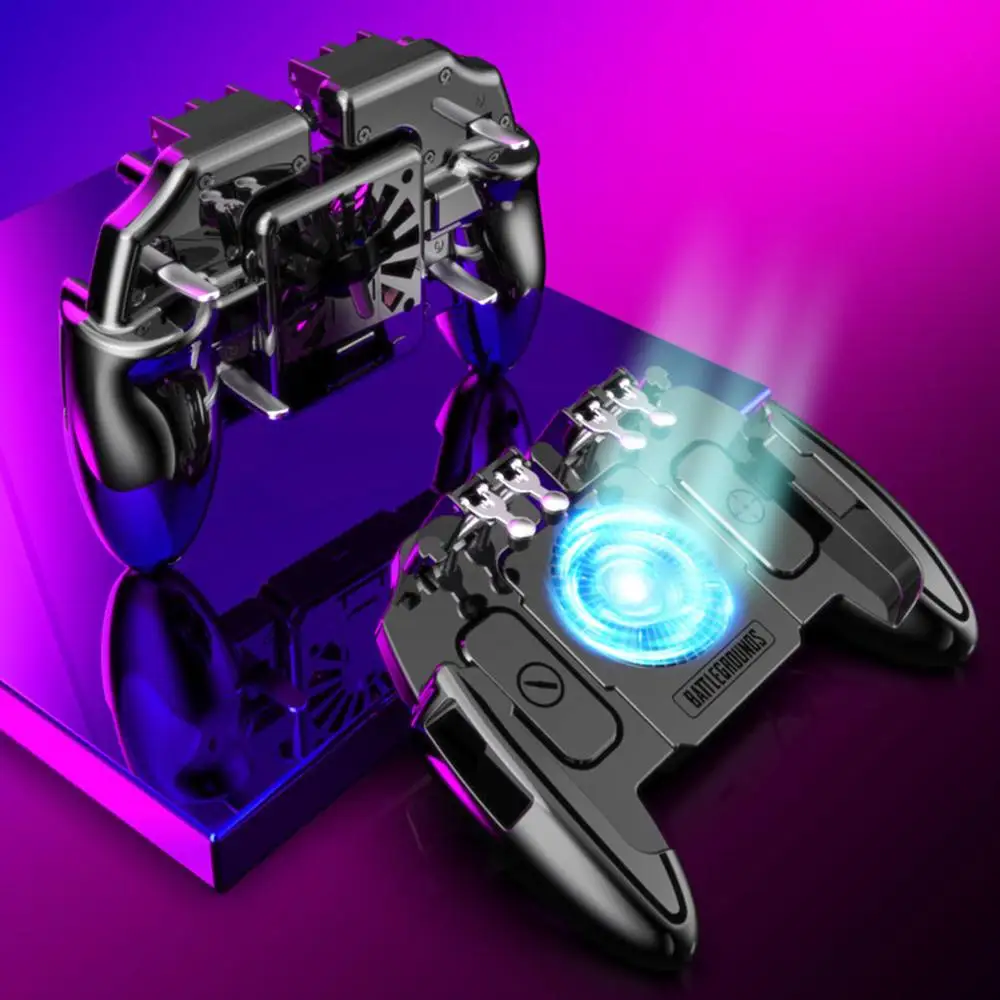 For PUBG Game Controller for Smartphone Game Controller Sharpshooter Metal Trigger Fire Button