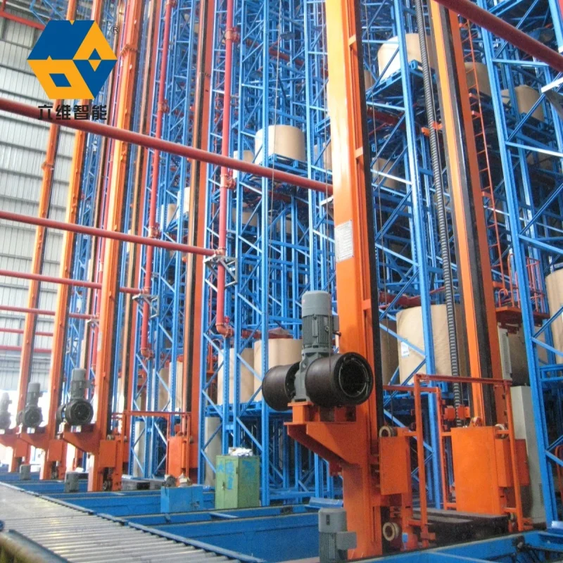 OEM ODM 스태커 크레인 ASRS 시스템 산업용 자동 창고 고밀도 저장 팔레트 랙 물류 장비 시스템