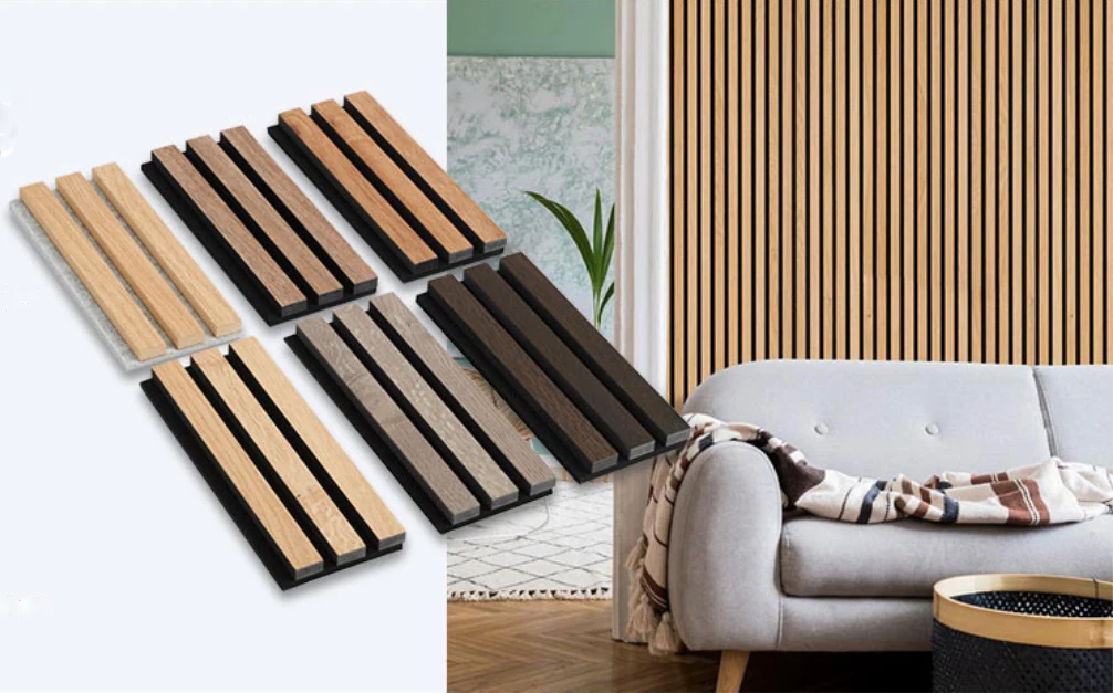 Akupanel Acupanel Wooden Slat Acoustic Ceiling Wall Headboard Panel Modern Design Made In China