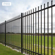 high standard iron metal galvanized industrial fence safety fence barrier