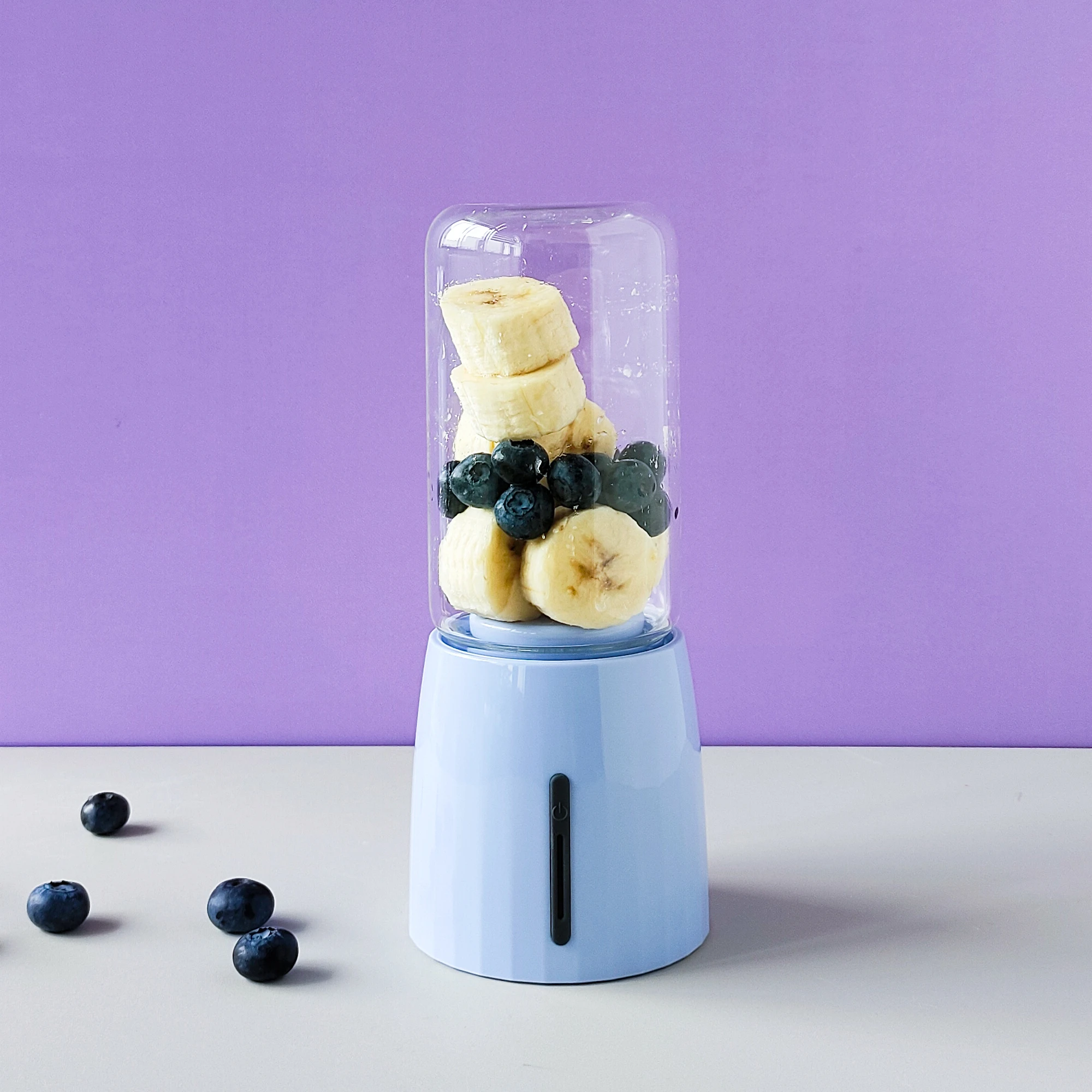 New Color Italian Design Ice Crushing Function Smoothie Maker Personal Mini Usb Blender Portable Blender Cup