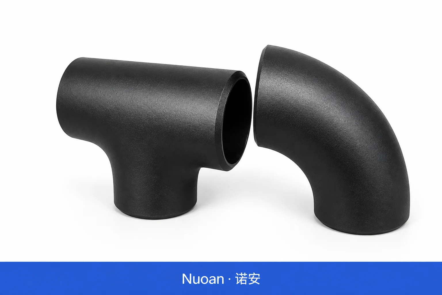 厚度 2MM 至 100MM 黑色异径三通 SCH40 SCH80 SCH160