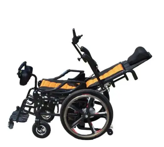 electric standing wheelchair manual/electric reclining and legrest/armrest manual/electric adjustment assist standig -BZ-E-TH305 factory