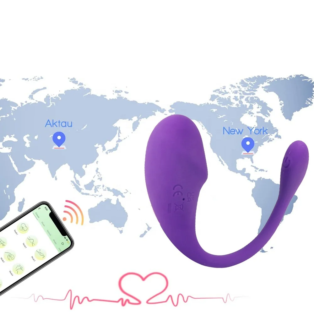 long distance vibrating egg Monster Pub Flex Vibrator App Remote Control Long Distance Wearable Vibrating  Egg main image 1
