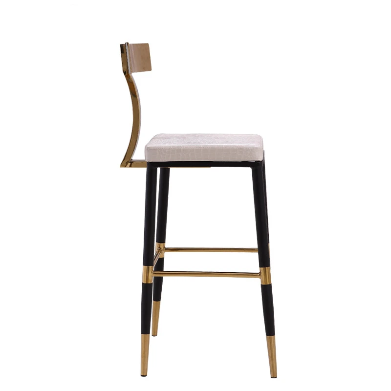 
 Новый стиль, Лидер продаж, современный минималистичный барный стул, высокий стул из нержавеющей стали для бара, обеденного отеля, распродажа  