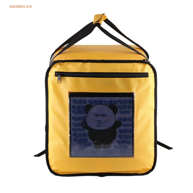 product wholesale reusable food delivery bags with motorcycle high quality cooler backpack for take away-3