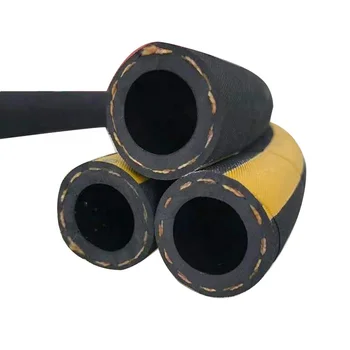 Super Long Service Industrial Hydraulic High Pressure Braided Air Rubber Hose Pipe Assembly Flexible Hydraulic Hose