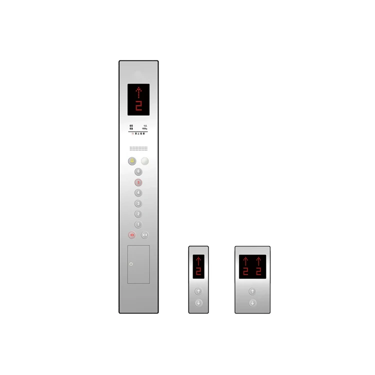 Elevator Parts Lop Cop Push Button Panel With Display Board