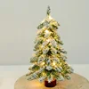 60 cm floccato con luci