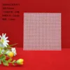 10.6cmx10.6cm mesh transparent color