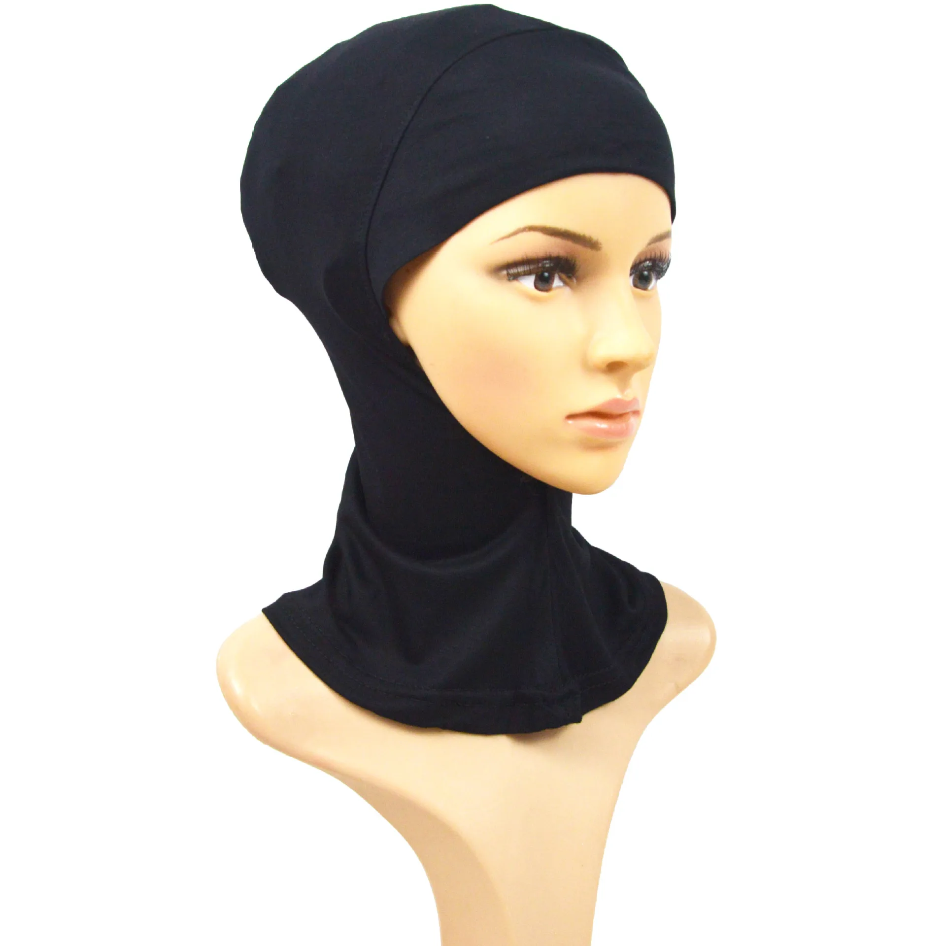 出厂价格热腾腾的柔软弹力棉穆斯林内头巾女盖头围巾头巾