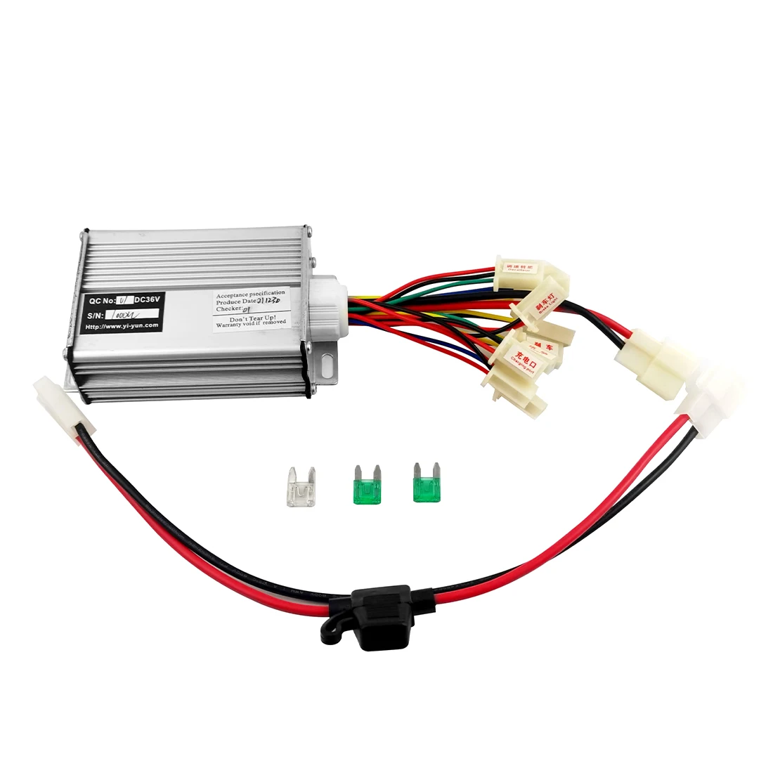 L-faster 36V 48V 1000W Electric Scooter Motor Controller Speed Dc Brush  Motor Controller for Electric Bicycle E Bike