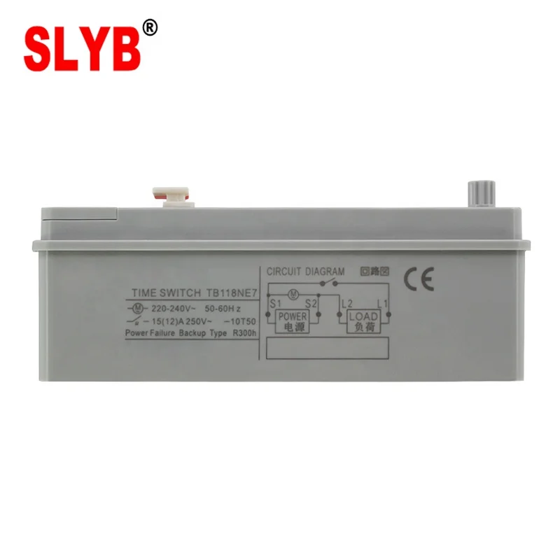 24Hour Automatic National Types of 220V 230V Analog Mechanical Weekly Rotary Time Control Switch TB118N Timer with Battery