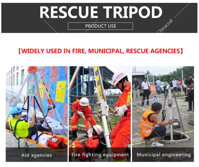 Confined Space Rescue and Retrieval Systems Arachnipod Rescue Tripod