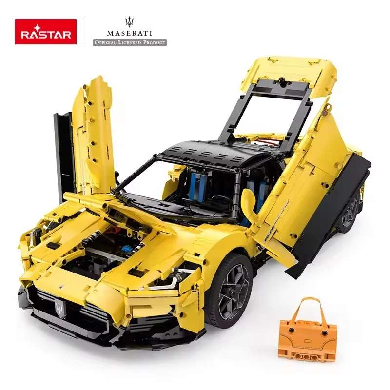 RASTAR 93510 93500 3457pc Maserati MC20 Sports Car Building Block Toy Technical Hypercar Racing Brick Model Bricks Toys for Kids