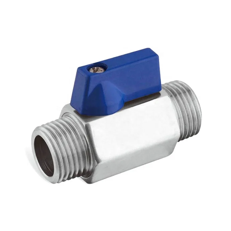 Ball Valve for Water  Oil and Gas Stainless Steel  Mini Fitting Ball Valve FF