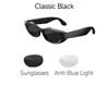 black Frame Anti-blue light lenses+Sunglass lenses