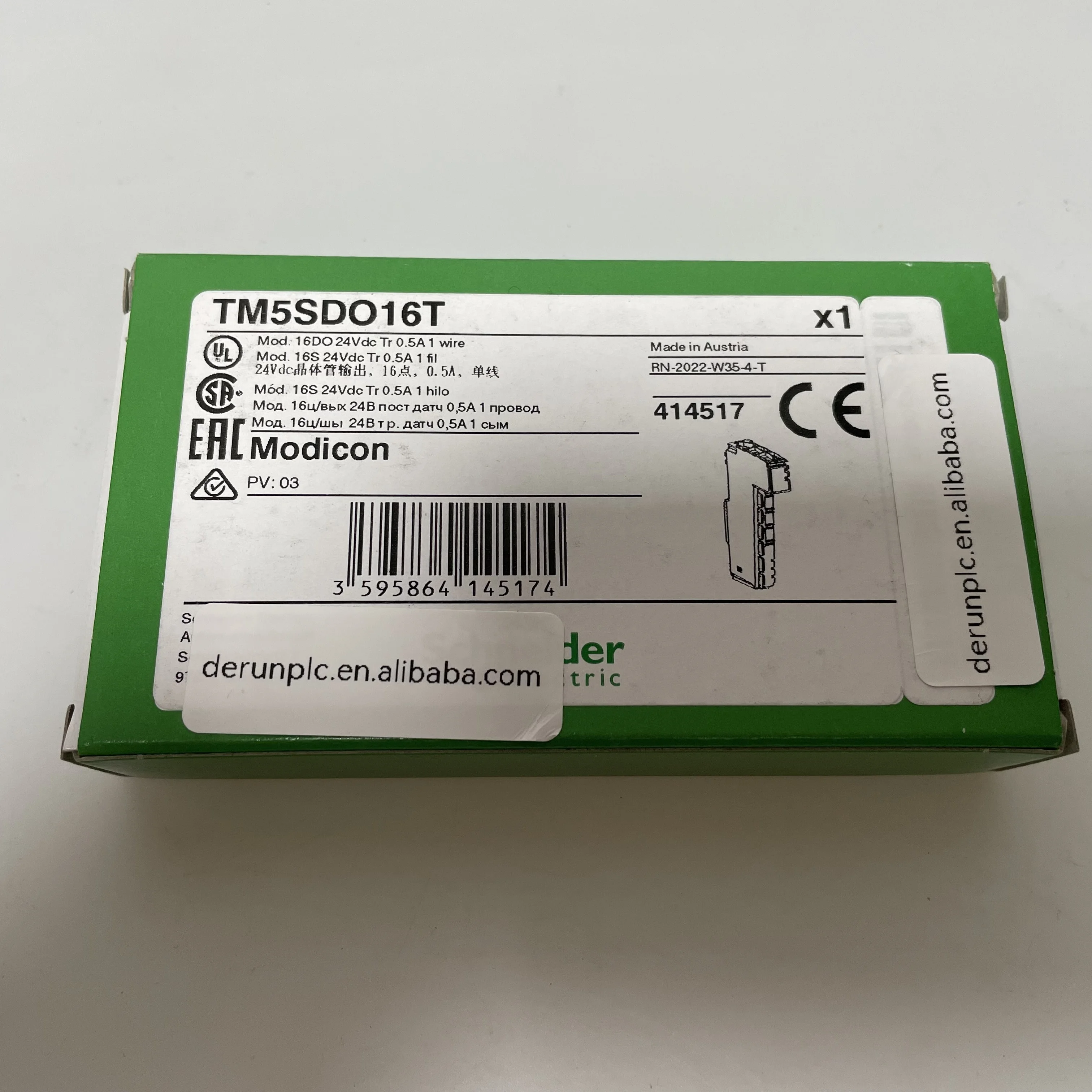 Brand New Tm5sdo16t Programmable Controller Plc Module 24v In Stock ...