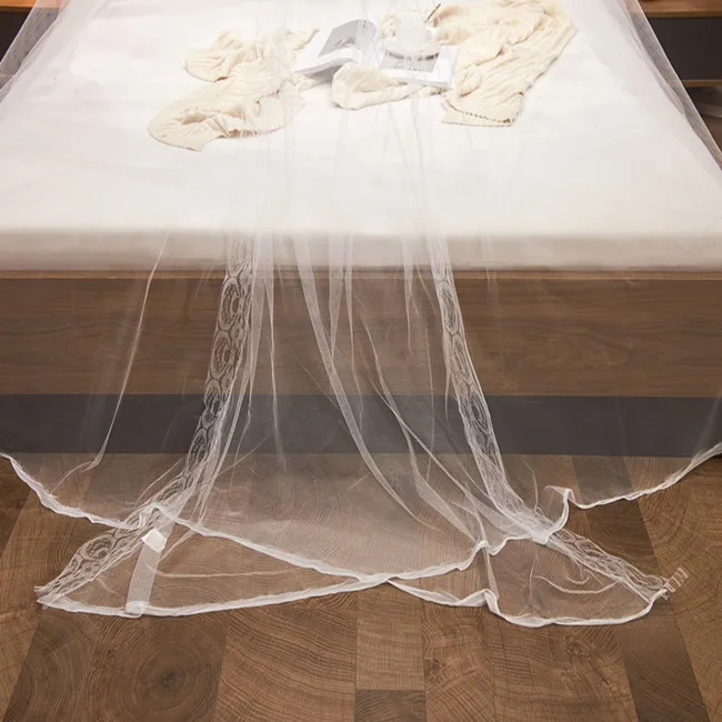 Conical Hanging Mosquito Net Double Bed Canopy