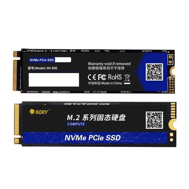 Wholesale PCLe NVME 2280 Factory Price Custom NVME 1TB 512GB 256GB  Laptop SSD Hard Drives