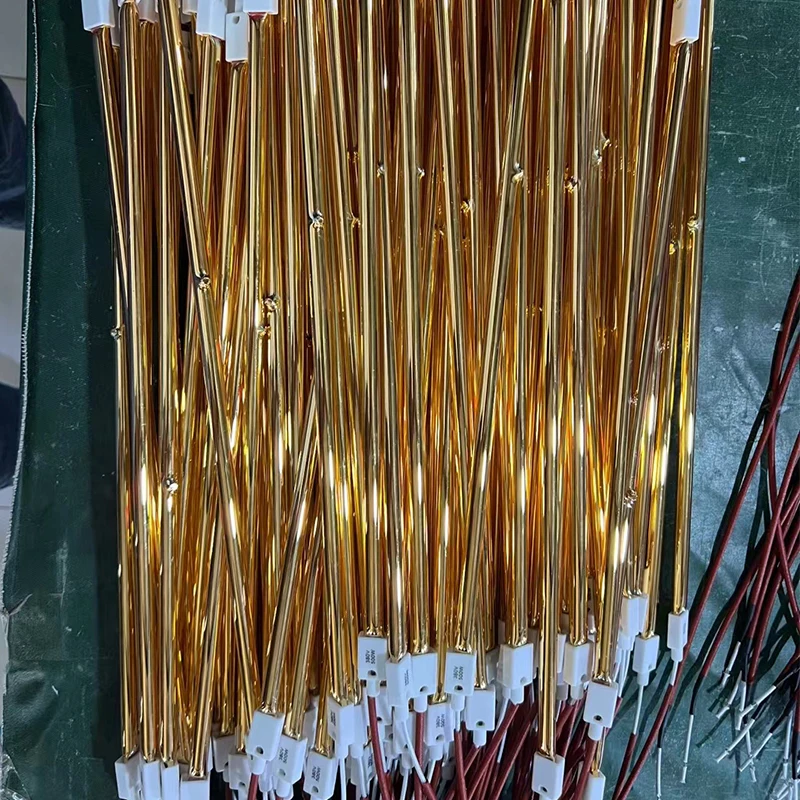 Shortwave Far Infrared Wave Quartz Heater Tube Infrared Heating Lamps OEM Near Infrared Heat Lamp