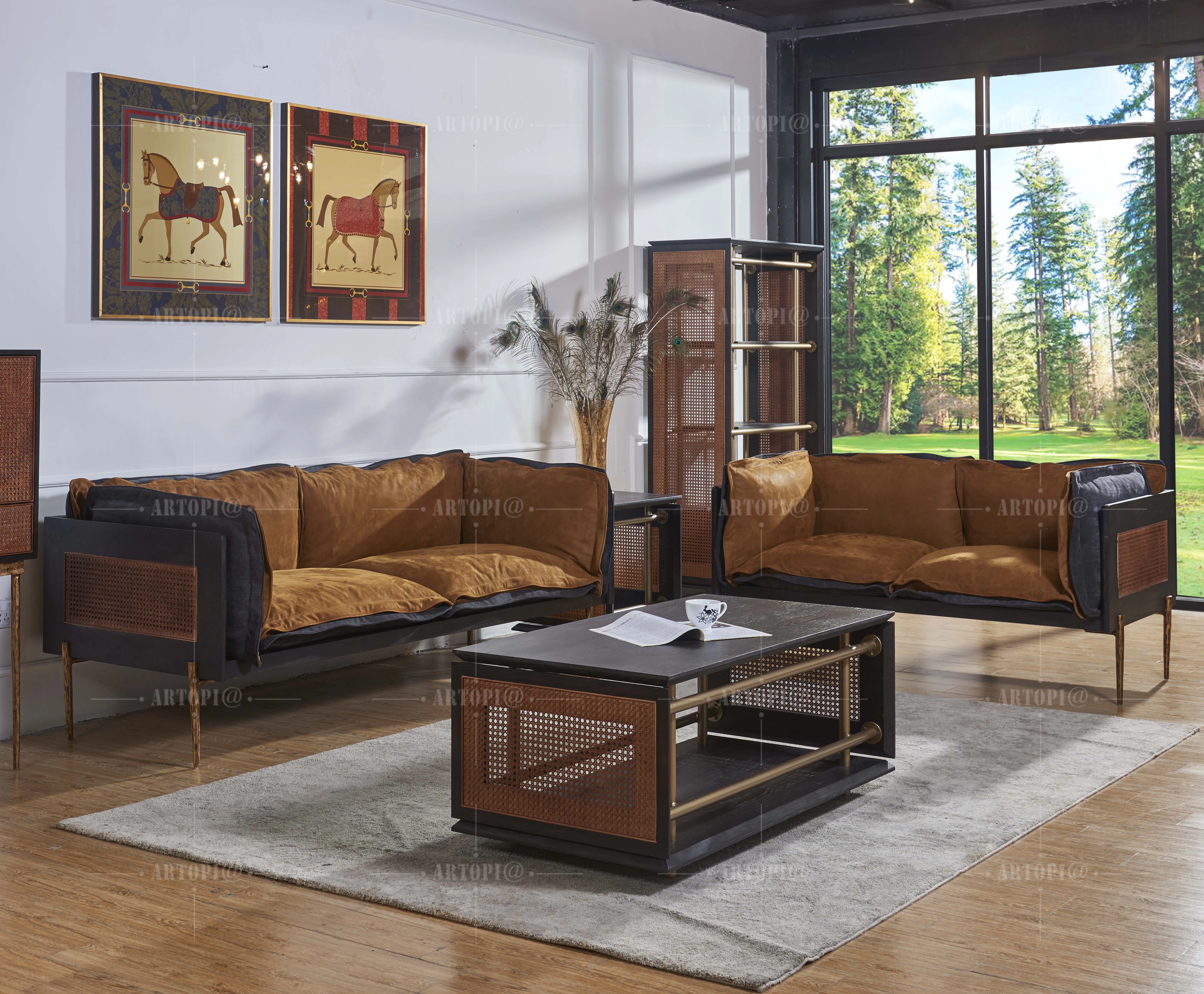 modern wooden sofa frame